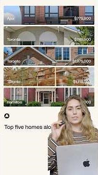 Top 5 homes along Lake Ontario.