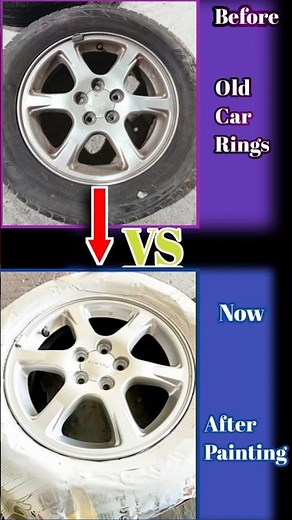 How to Paint Your Rims.Best Possible Finish.#rims #carwheels #wheels #painting #shorts