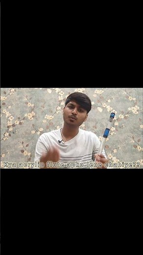 LOW BUDGET ₹600 E middle acrylic flute review 🔥