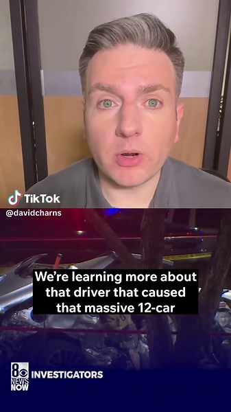 Las Vegas Driver Cited Before Fatal 12-Car Crash