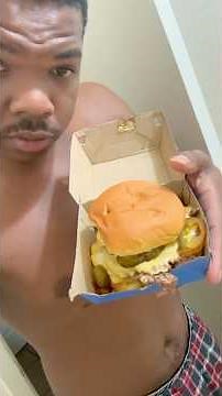 Trying sonic new smasher burger #viral #food #like #vlog #foodie #new #sonic #burger #review #fyp