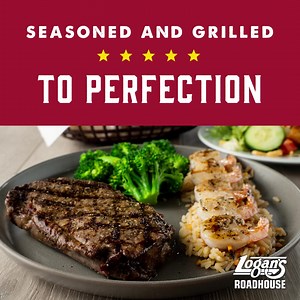 Take a bite, you know you want to! 🤤 Treat your tastebuds to a mouthwatering steak that’s grilled to perfection every time at Logan's Roadhouse! Find your perfect cut TODAY! | Logan's Roadhouse