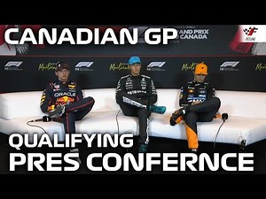 F1 Post-Qualifying Press Conference Canadian GP 2025 | George Russell, Max Verstappen, Oscar Piastri