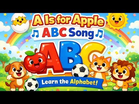 ABC Phonics Song 🎵 | Learn Letters A to Z | Fun Alphabet Song for Kids & Toddlers