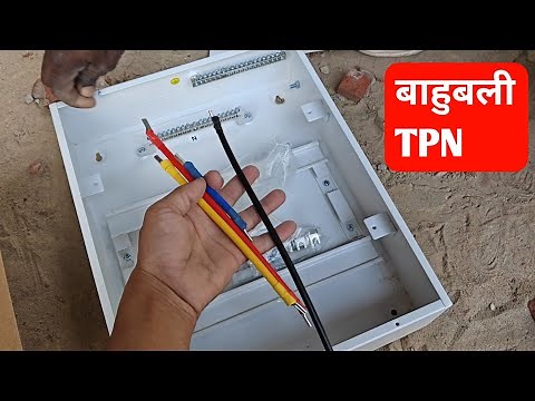 Havells Double Door 6 Way TPN Installation|Electrical Main Board|Reo TPN Box