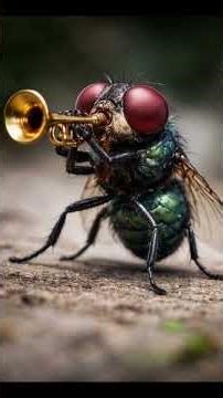 fly trumpet #fly #insect #trumpet #trumpetplaying #trumpetvideos