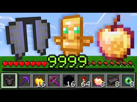 Minecraft, But XP Gives Me Random OP Loot