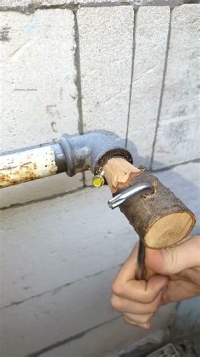 Broken Faucet? Genius Fix You’ve NEVER Seen! 😱 #Shorts