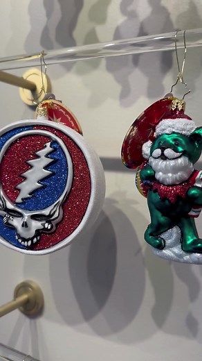 ✨ 2023 exclusive licensed collection! ✨ Featuring ornaments that capture the fun and flair of some of the most quintessential pop icons of our time. 🎸🎵🎤 | Christopher Radko