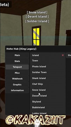 Esse Script de King Legacy é muito Op 😱