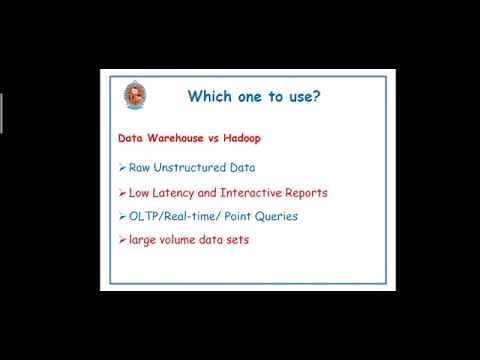 Data in Warehouse & Data in Hadoop