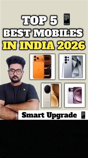 top 5 best mobiles in india 2026 😱 #shorts #youtubeshorts #ytshorts #shortvideo #smartphone #viral