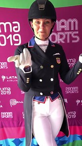 30K views · 1.3K reactions | We caught up with Sarah Lockman, who was overcome with emotion, after her test aboard First Apple that scored a 76.088% at Lima 2019! #USADressage #TeamUSA | USA Dressage | Facebook
