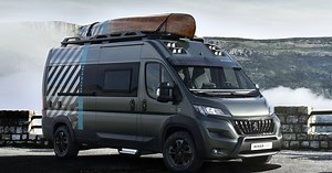Peugeot Boxer 4x4 concept is one big overland camper van