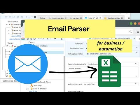 Email Parser for Home Automation / Business