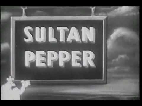 Sultan Pepper (1930) | Classic Animated Cartoon Short | Starring Sultan Pepper