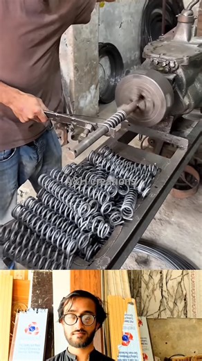 3.2K views · 16 shares | Made a spring lathe machine by hand | A&H Creations | Facebook