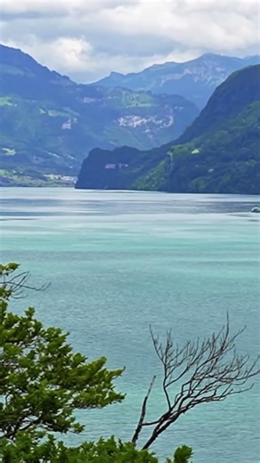 🇨🇭A Dream Over Lake Brienz✨Switzerland’s Hidden Heaven布里恩茨湖上的梦🌺瑞士隐藏的人间仙境#switzerland #swiss #瑞士