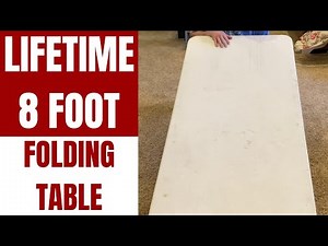 Lifetime 8 Foot Folding Utility Table