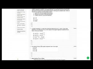 NPTEL Introduction To Machine Learning - IITKGP Week 5 Assignment Solution August 2024