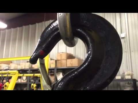 See What Happens to a Hook When You Overload a Hoist