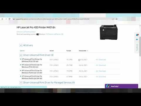 HP LaserJet Pro 400 Driver Download Windows 11, Windows 10, Mac 12, Mac 11