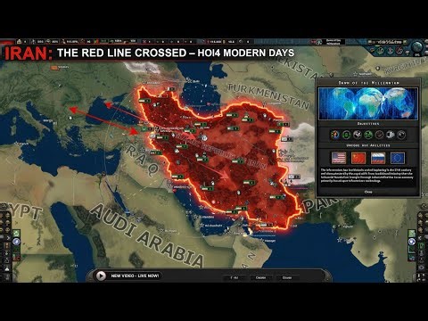 🚨 إيران تتحرك عسكرياً! هل نسيطر على الشرق الأوسط بالكامل؟ | مود العصر الحديث Hearts of Iron IV