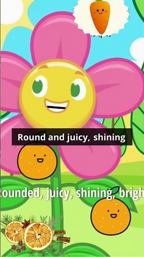 The Oranges - Educational Song for Kids | Cuteni Song For Kids - Fruit Paradise