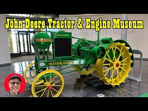 John Deere Tractor & Engine Museum, Waterloo Iowa 😃 Tractor Museum Tour #tractorvideo