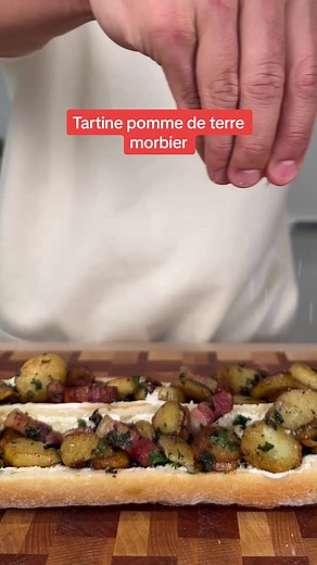 Tartine Pomme de Terre et Morbier : Recette Succulente