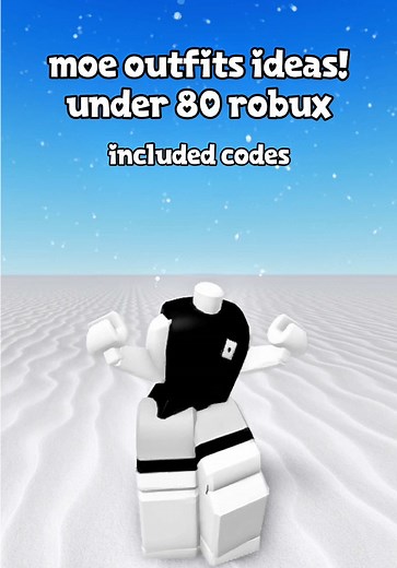 Affordable Moe Outfits for Girls Under 80 Robux