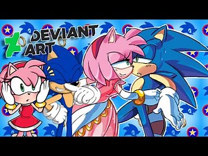 SONAMY GOES ON DEVIANT ART VALENTINE'S DAY