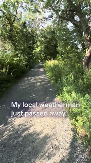 The weatherman feels 🌡️