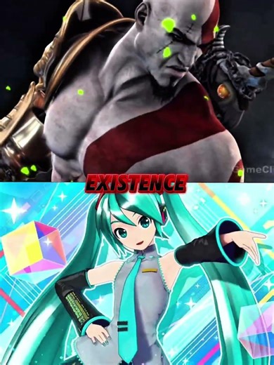 Kratos vs hatsune miku