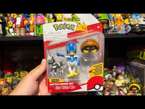 Pokemon Battle Ready Blitzle Quaxwell Kabuto Figures (Unboxing & Review)