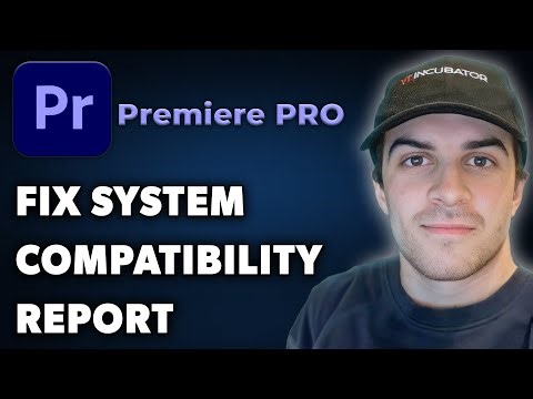 How to Fix Adobe Premiere Pro System Compatibility Report (Full 2025 Guide)