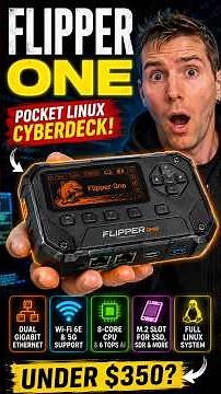 Flipper One Just Changed Portable Linux Forever! 🔥 Pocket Cyberdeck Explained