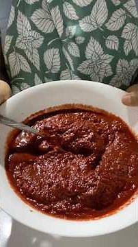 Cómo preparar ají panca licuado #recetas #comidaperuana #peru