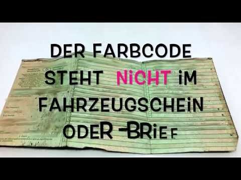 Wo finde ich den Autolack Farbcode Color Code bei BMW?