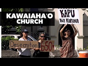 Kawaiahao Church desecrates over 600 Hawaiian burials in a known cemetery