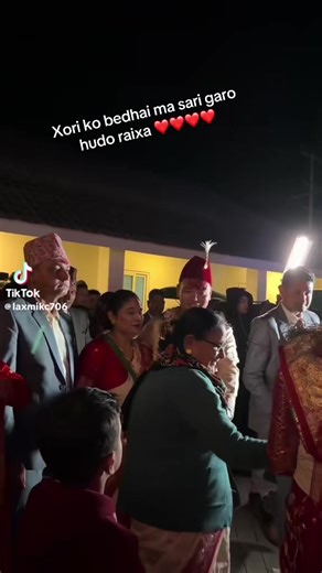 Xori ko bedhai ma sari garo hudo raixa ❤️❤️👄👄👄👄@Puja kč✨🧿 @pandap kc @Prakriti KC