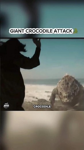 GIANT CROCODILE ATTACK! 🐊🚁💥| Crocodile Attacks Movie #crocodile #triller #movie