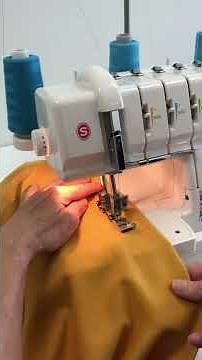 5-Thread Serger Cover Stitch Hem