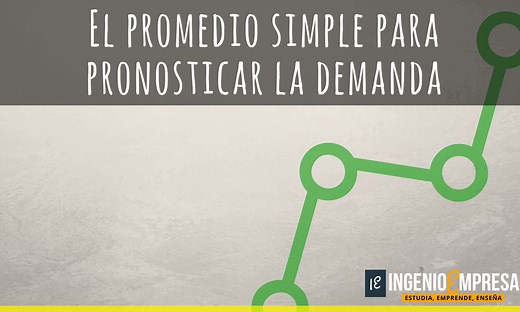 Como hacer un promedio simple para pronosticar la demanda