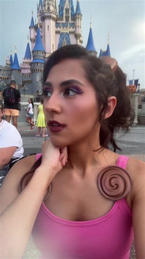 my wondergirl and her pinta 🧡🤍💙 #hercules #pegasus #megara #herculeswlw #mnsshp @sarah @B !!