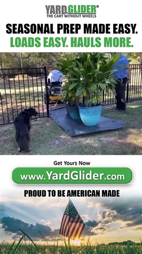 The secret to moving heavy plants. 🪴🇺🇸