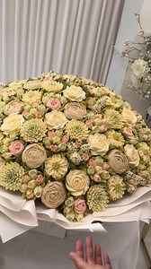 34K views · 373 reactions | Wow! An edible bouquet that’s almost too pretty to eat  療 @bakedbouquet_ | ModernWedding | Facebook