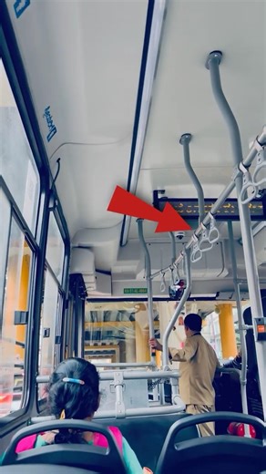 Why Bus Handles Hang From Above 😳 (Hidden Safety Reason)