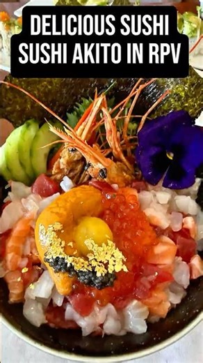 Fresh rolls and fancy bowls on deck at Sushi Akito #foodie #sushirolls #ranchopalosverdes #lunch