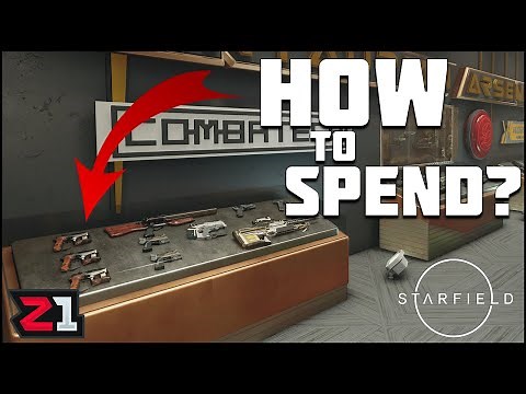Where To SPEND YOUR CREDITS ?! Starfield Tips And Tricks | Z1 Gaming